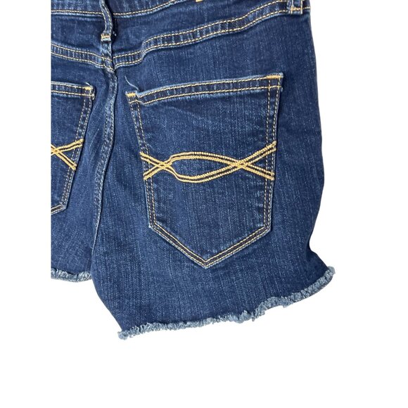 Abercrombie & Fitch High Rise Distressed Cutoff Jean Shorts Women’s 0 (25) - Picture 10 of 13